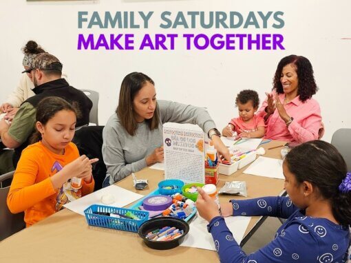 Family Saturdays – Make Art Together | Between 12 and 3pm