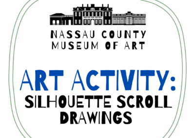 Art Activity: Silhouette Scroll Drawings