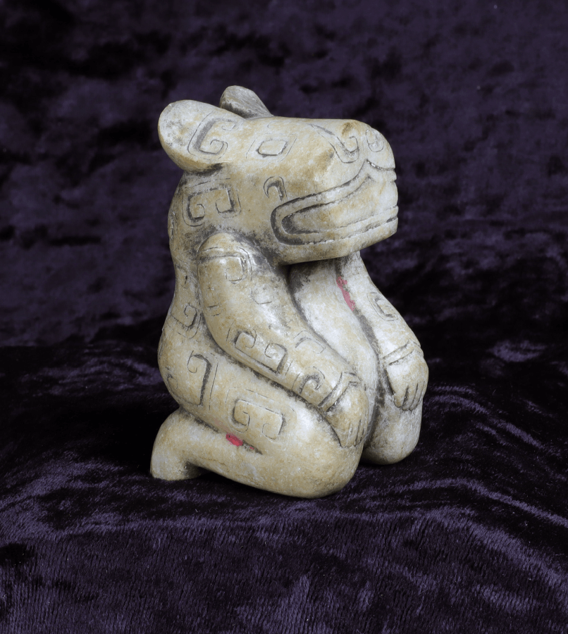 China, seated anthropomorphic tiger, shang periodScreen Shot 2022-05-06 at 15.16.53