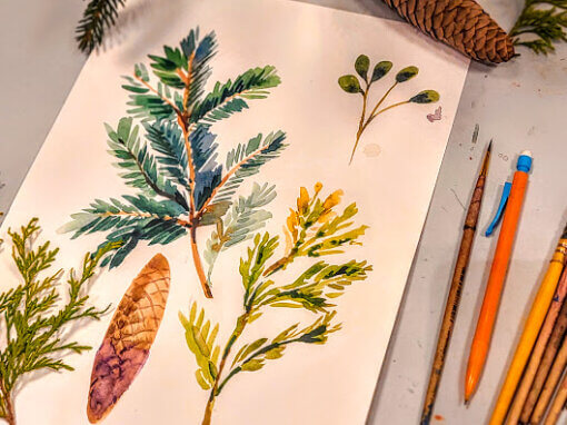 Fall Florals in Watercolor | Thursdays, 9:30AM