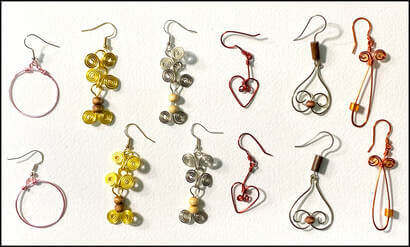Jewelry Making: Wire Earrings Workshop |  Saturday, May 18 | 10am