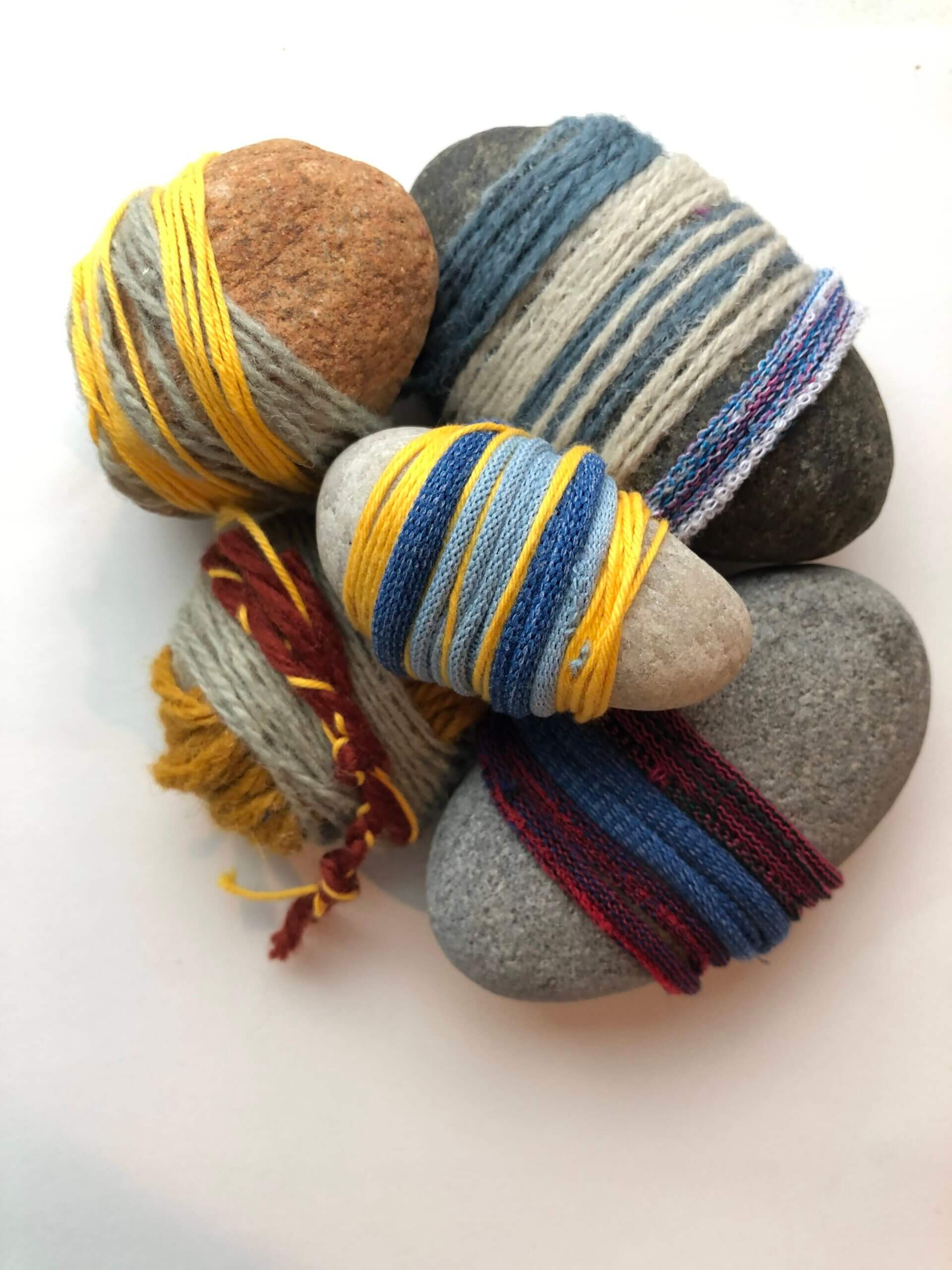 Art Activity: Rock Wrapping