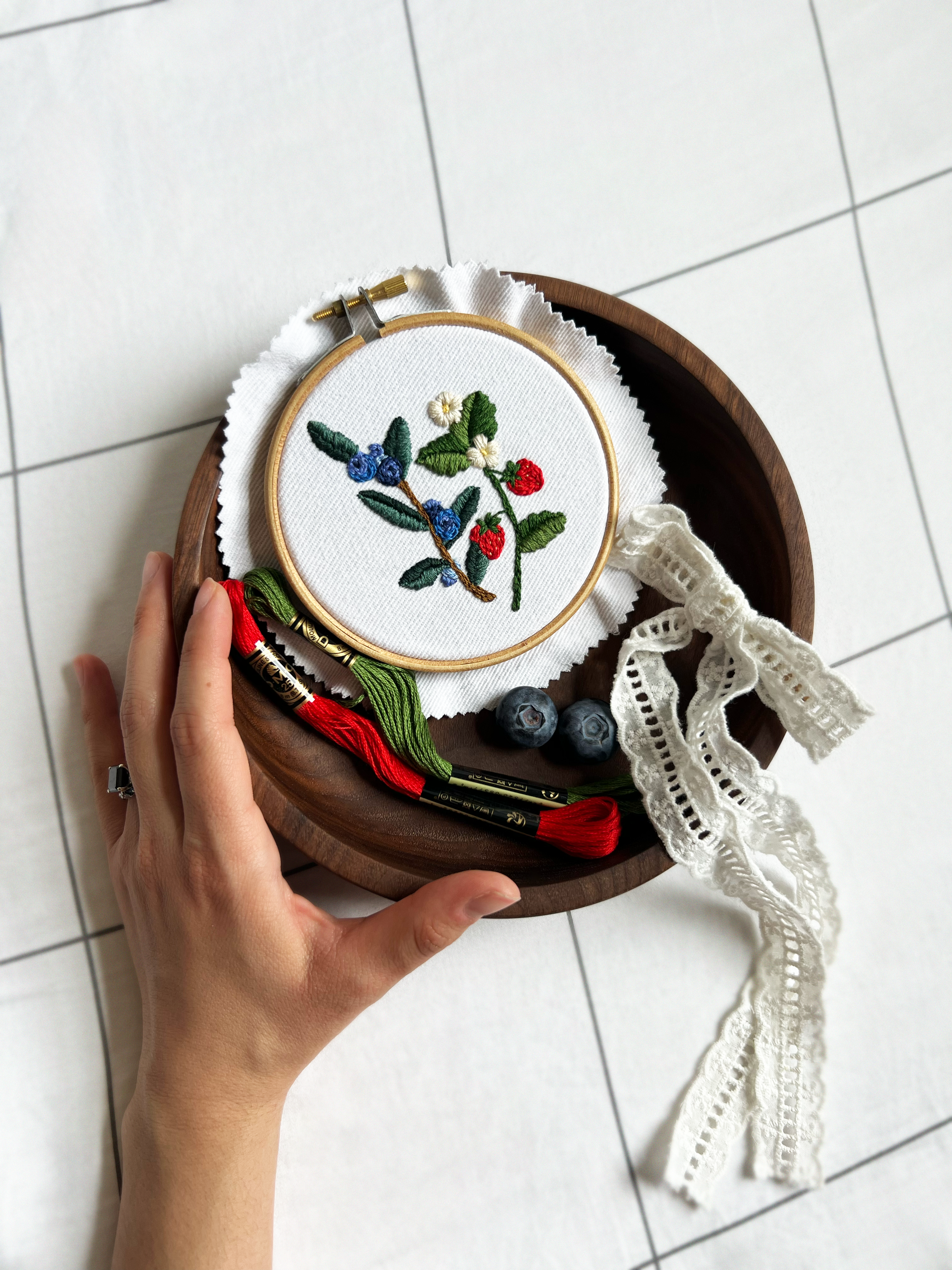 Embroidery Workshop: Berry Picking in the Garden – Saturday, June 7 | 10am