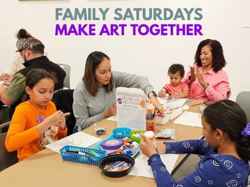Family Saturdays | Select Saturdays at the Manes Center | 12 – 3 pm