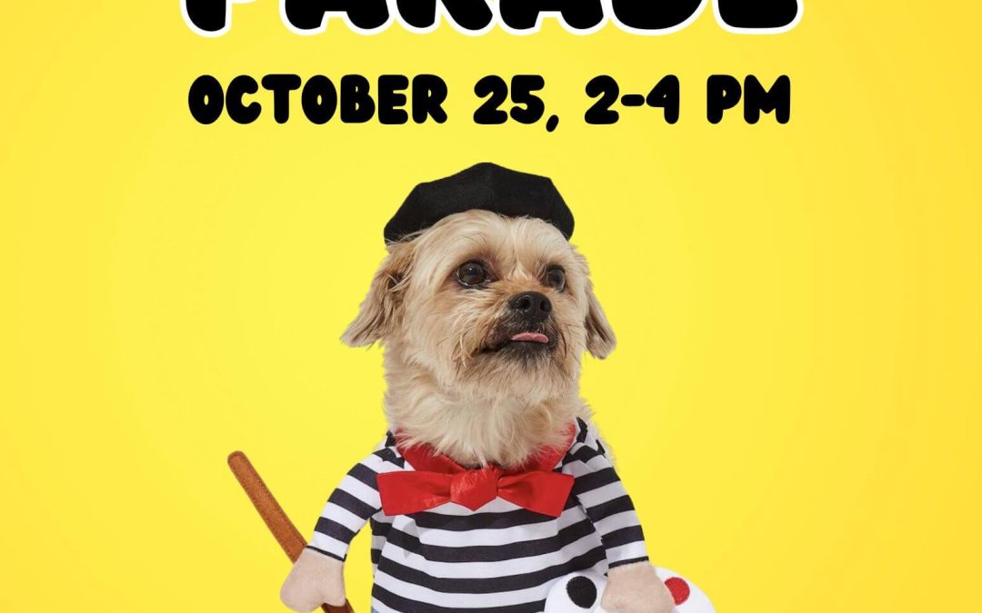 Halloween Pet Parade | Saturday, October 25 | 2 – 4 pm