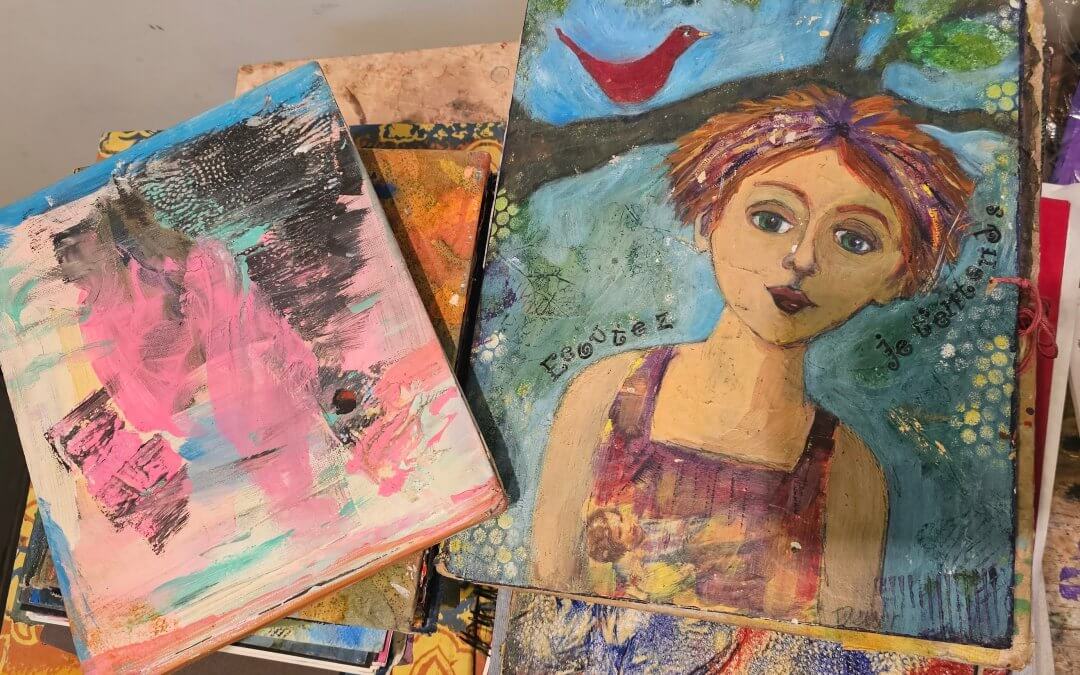 Mixed Media: Draw, Paint, Assemble, Print | Wednesdays 1pm