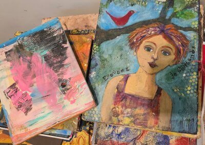 Mixed Media: Draw, Paint, Assemble, Print | Wednesdays 1pm