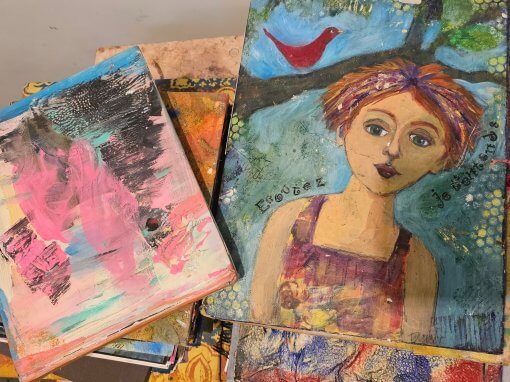 Mixed Media: Draw, Paint, Assemble, Print | Wednesdays 1pm