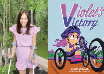 Super Family Saturday: Violet’s Victory     A Visit with Author Valerie Goldstein January 10,  1 – 3 pm