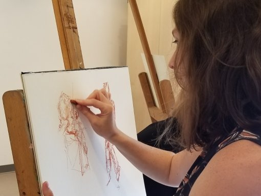Figure Drawing With a Live Model | Mondays, 10am