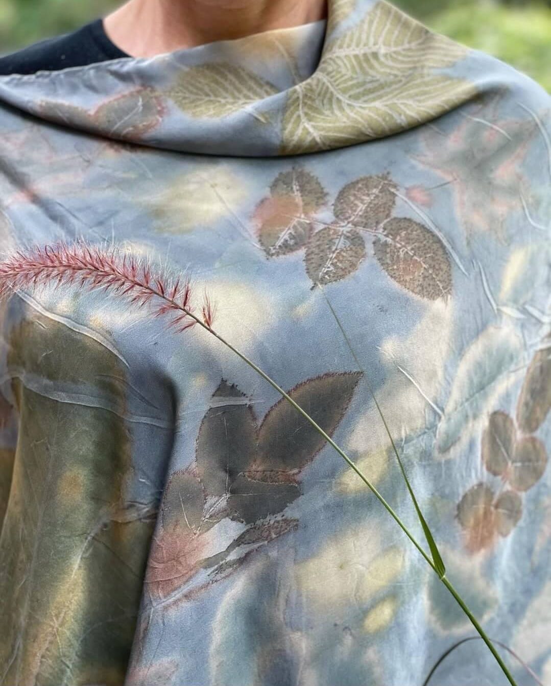 Silk Scarf Eco-Printing Workshop